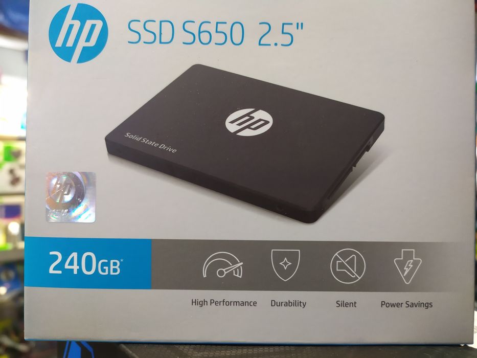 Новий SSD HP S650 240 ГБ