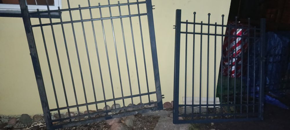 Brama przęsła ogrodzenie