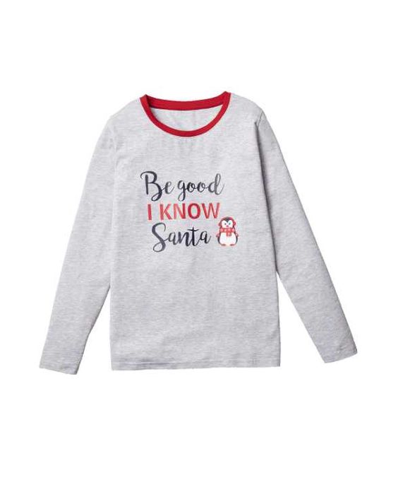 NOWA Piżama świąteczna bluzka, góra od piżamy - XS/S