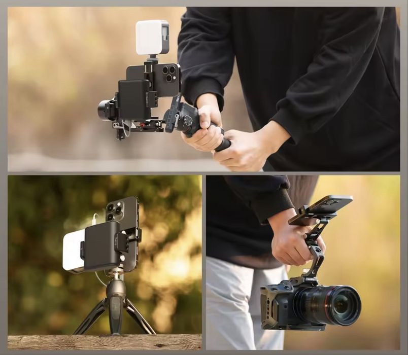 SmallRig ID: 4382 металевий тримач для телефону шириною 57-88 мм, 1/4”