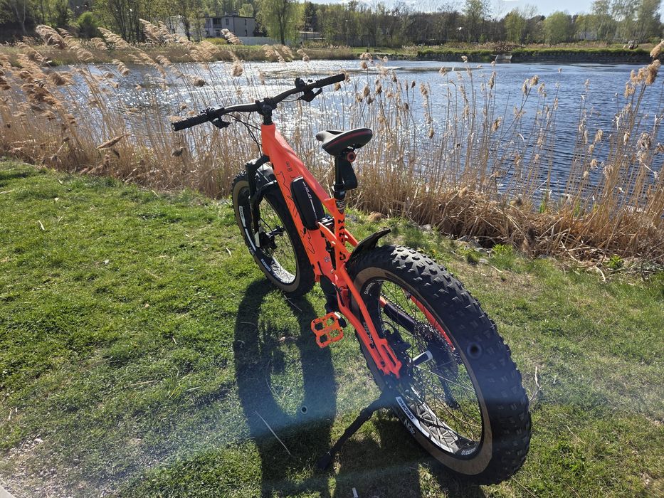 Mega Fatbike Maxx Huraxdax opony 4.2 Ep8  720wh Video
