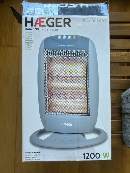 Aquecedor Haeger Halo 1200 plus