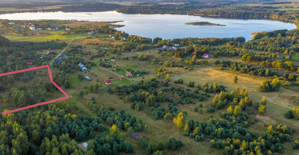 Działka nad jeziorem pod lasem - Kownatki - Widok 4