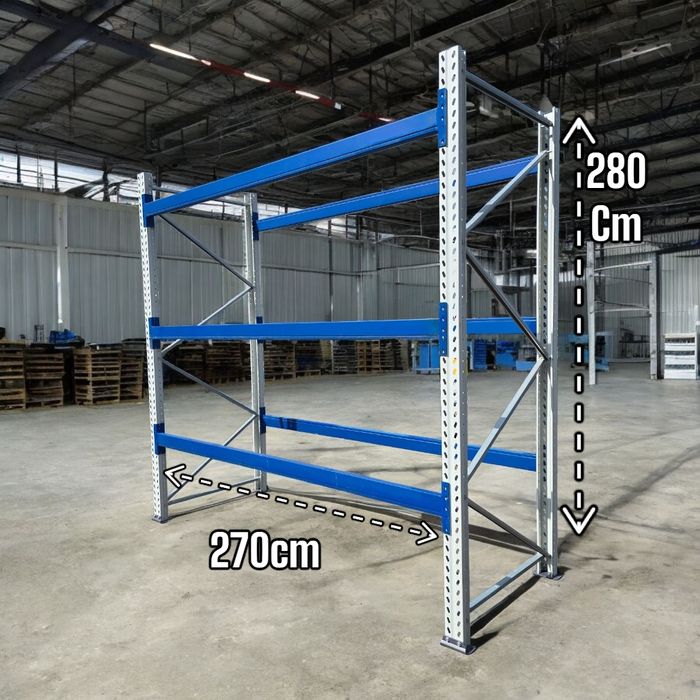 Regały magazynowe paletowe przemysłowe