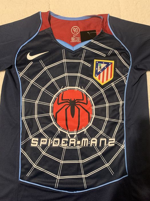 Camisola Atletico Madrid  2002/2003 Fernando Torres; Spider Man