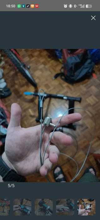 Rolo de treino para bicicleta