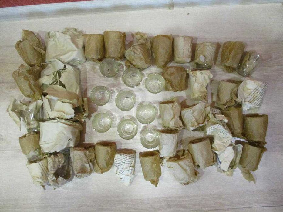 Рюмка/стопка ссср, 68 шт.