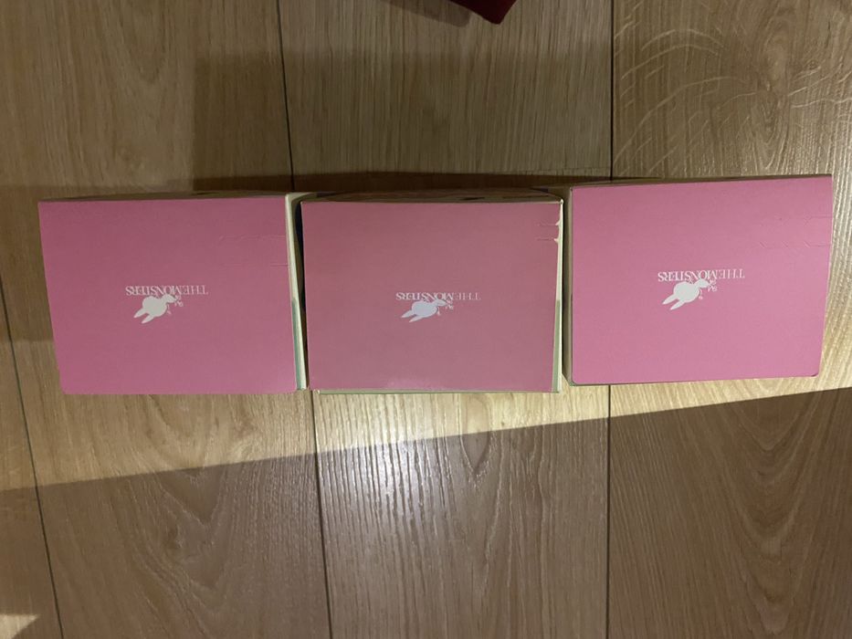 Conjunto de 3 labubus novos