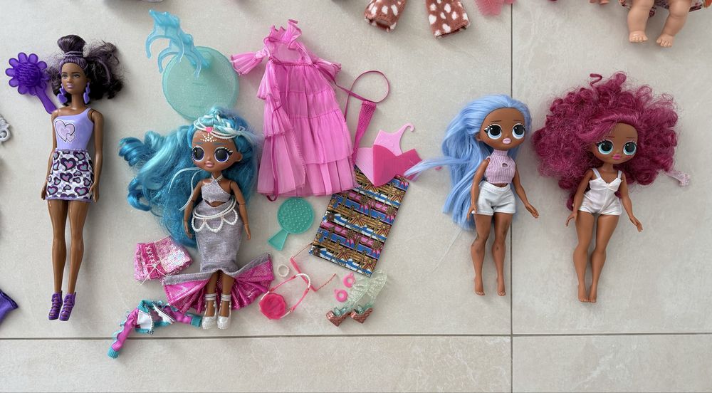 Лялька барбв barbie lol surprise OMG Monster High rainbow high пупс