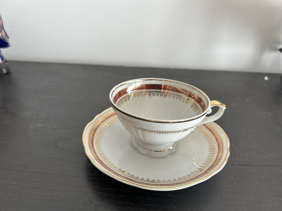 Chavena de chá antiga.