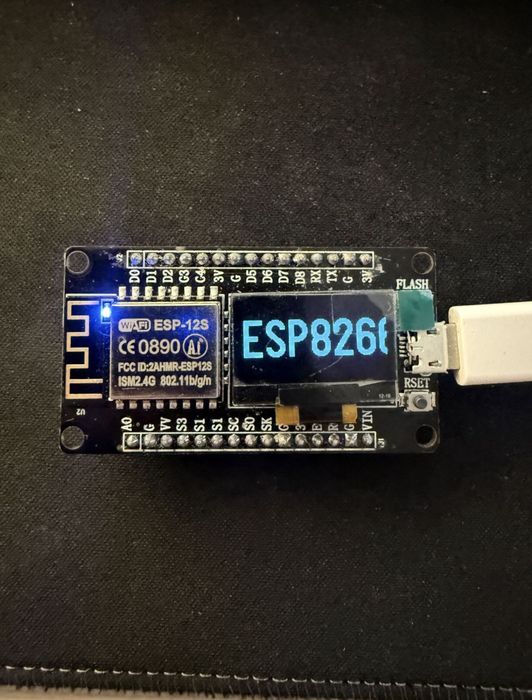 ESP-12S 8266 ideaspark з Олед екраном 0.96дюйми