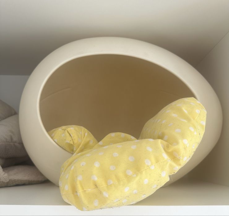 Poopoopeedo – stylowe legowisko Jajko dla kota/psa nowoczesny design