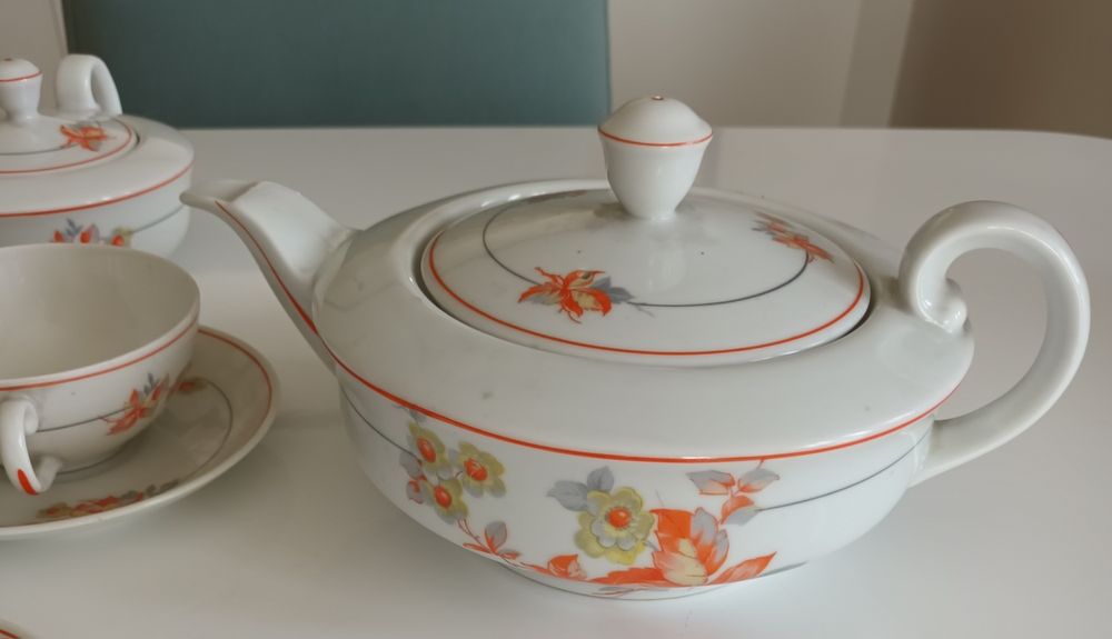 Serviço de chá Vista Alegre.