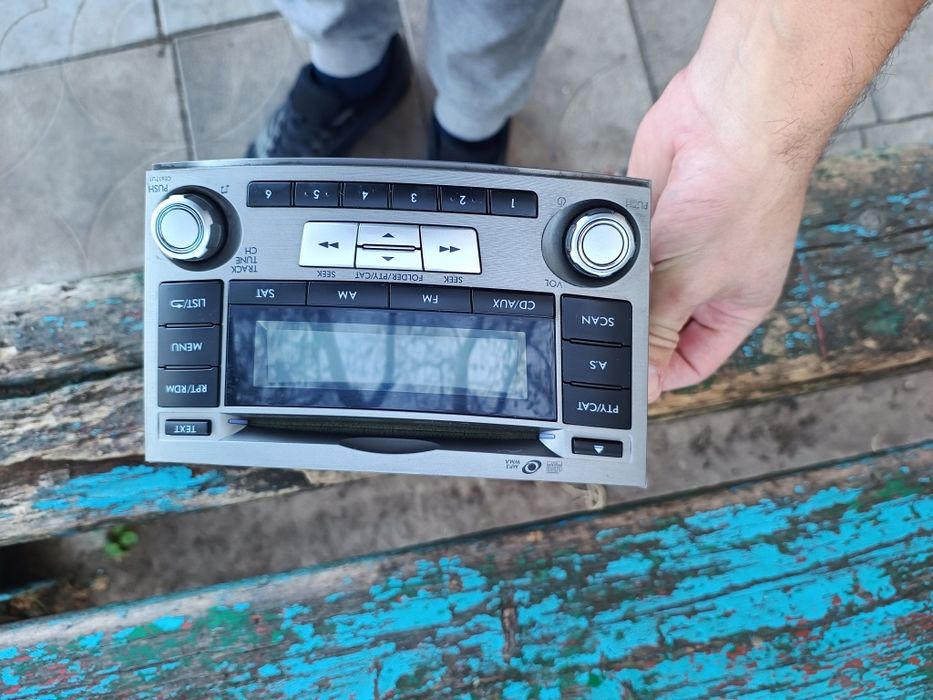 Магнитола субару, фольцваген, магнитола субару аутбек б14, штатная  хо