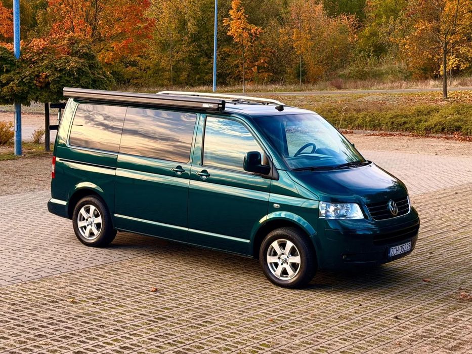 Volkswagen Multivan VW Multivan T5 | kamper | zabudowa | markiza | solary