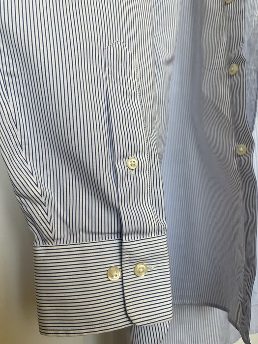 Polo ralph lauren сорочка | easy care | блакитна смужка | розмір M