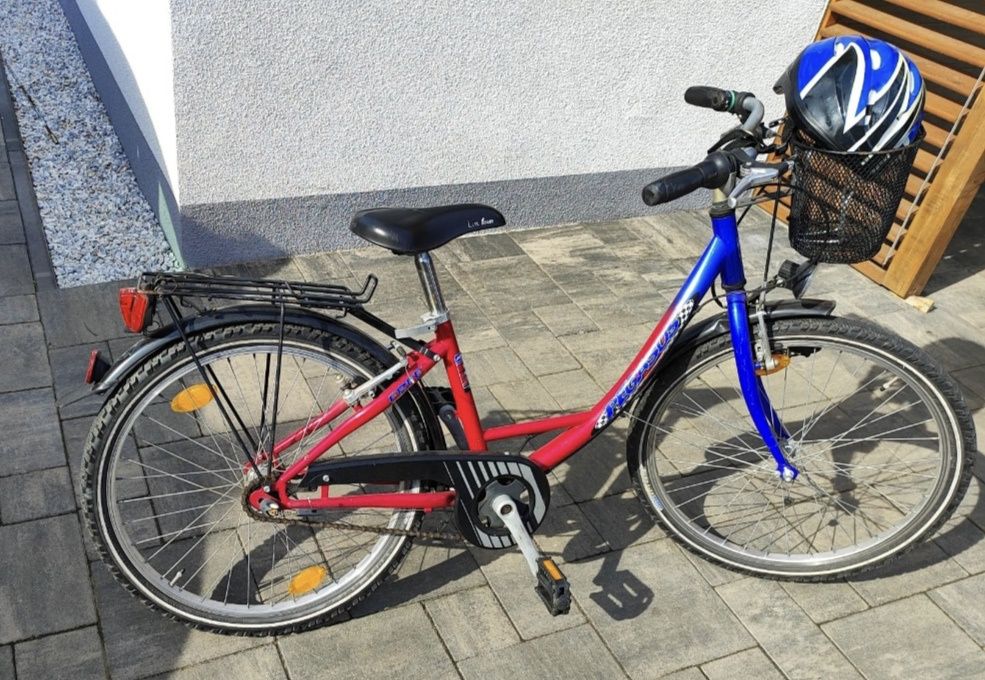 Rower Pegasus 24" zadbany gratis kask