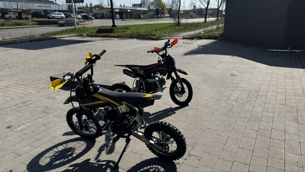 NEW Пітбайк SPARK SP110P-1 Кредит/Розтрочка