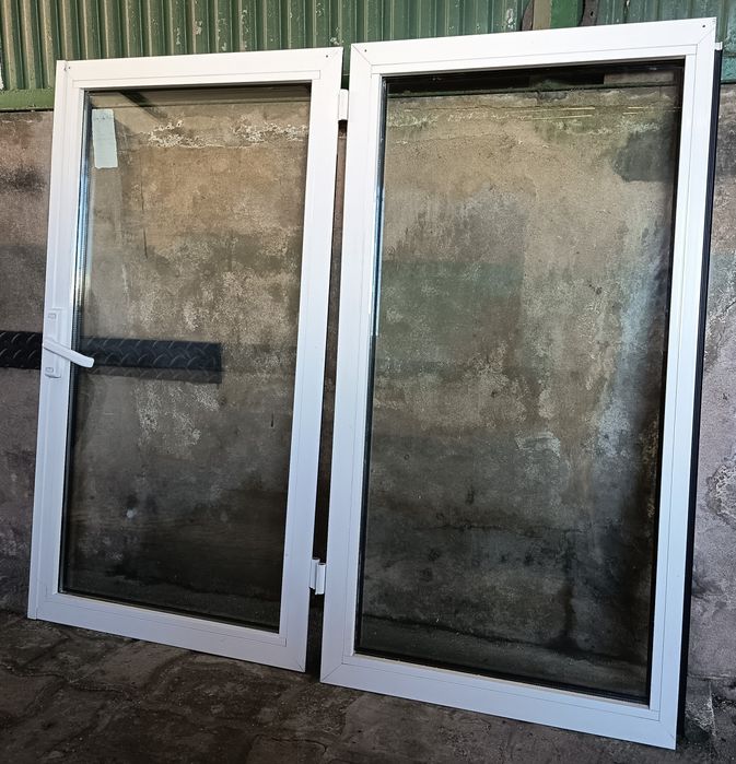 2 Janelas alumínio vidro duplo