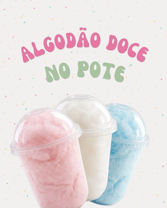 Lembrança de Festa - Algodão doce