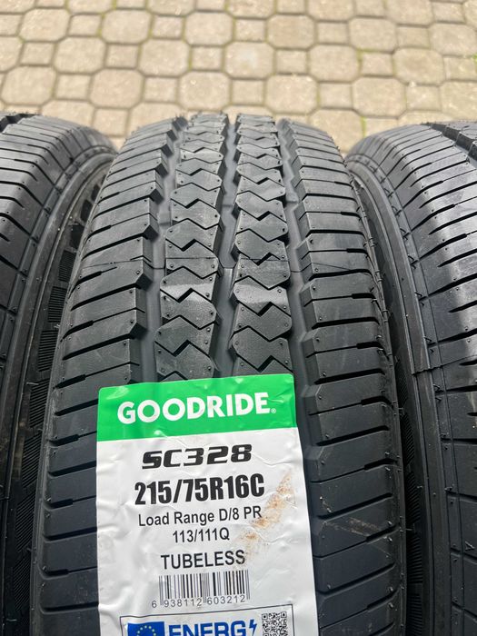 215/75r16c goodride nowe opony letnie montaż w cenie !