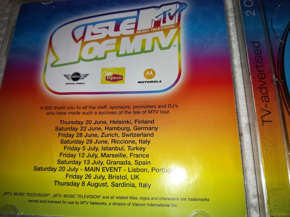 isle of mtv - mixed by tom novy (música discoteca) 2 cds