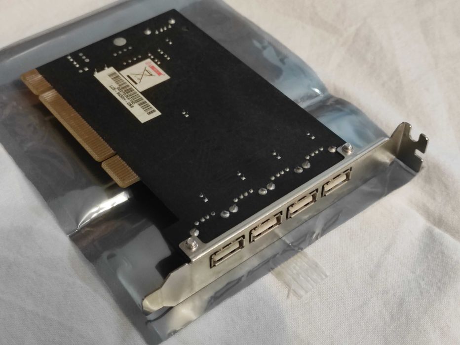 Placa de expansão Longshine c/4 portas USB 2.0 PCI