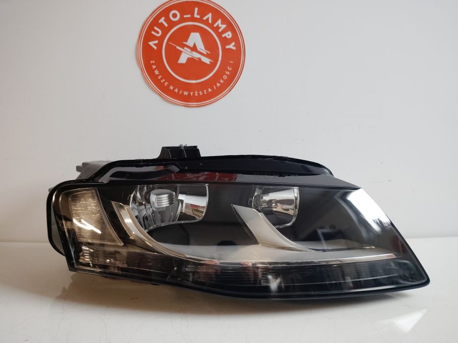 Lampa przednia prawa Audi A4 B8 zwykła Europa