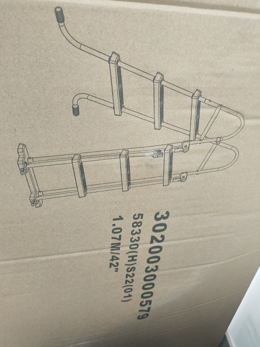 Escada piscina bestway