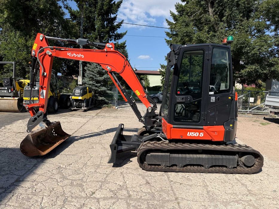 Kubota U50-5 minikoparka 5 ton / 2023 / 1100 mtg / 3 łyżki/ 187 000 netto / U 50 KX060