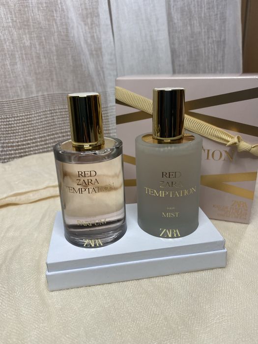Conjunto de perfumes Zara Red Temptation EDP+Hair Mist Limited Edition