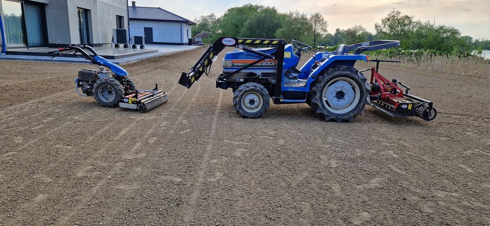 Usługi glebogryzarka separacyjna zakładanie trawników