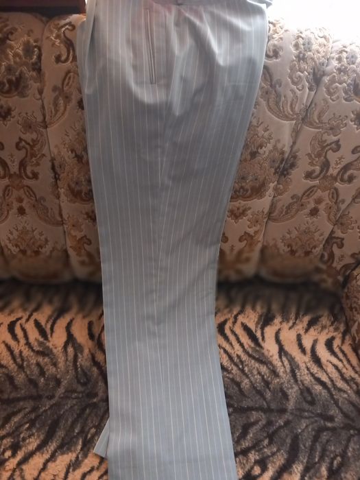 Garnitur męski w prążki XL Bytom