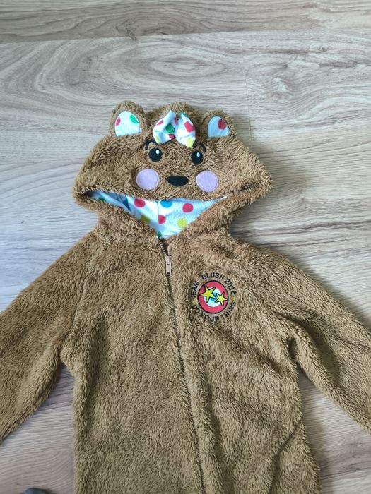 Przebranie miś dla dziewczynki rozm 140-146 stan bardzo dobry