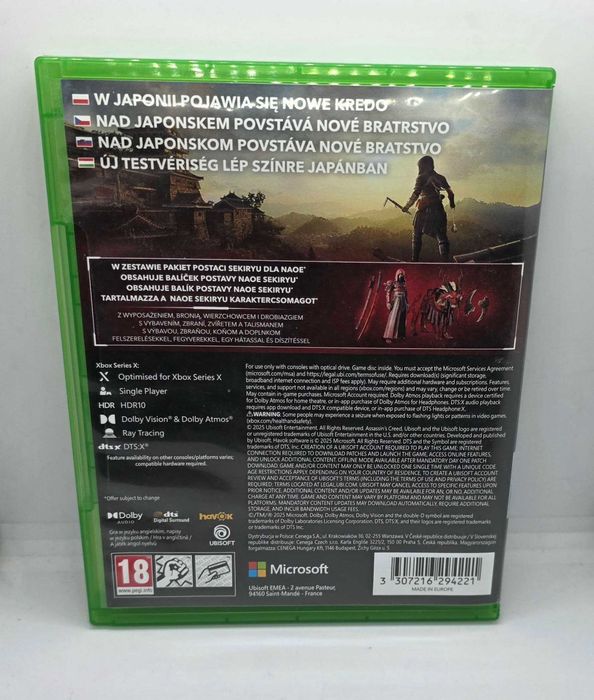 Gra Assasins Creed Shadows Xbox Series X