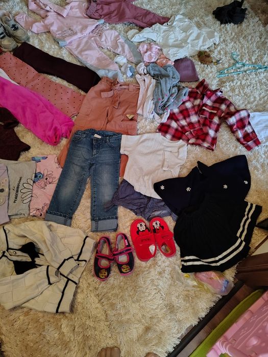 Речі для дівчинки пакетом 98-116