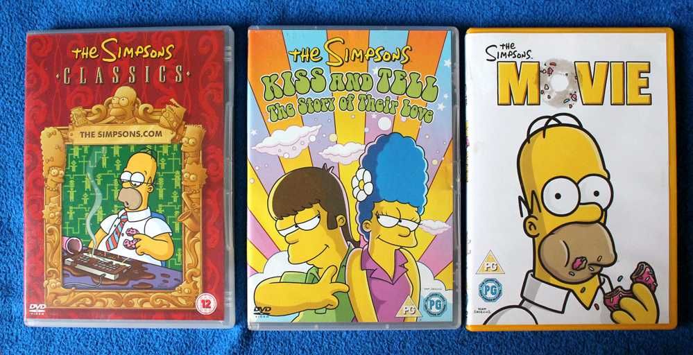Simpsonowie DVD Video - 3 filmy