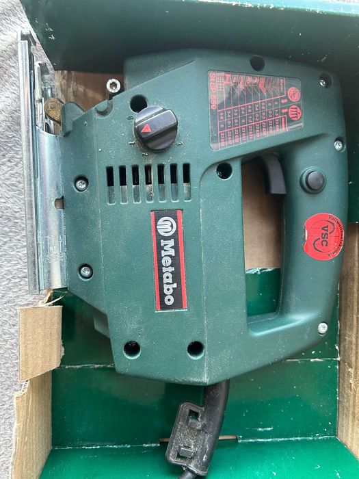 Wyrzynarka wahadłowa Metabo St EP 550 made in Germany + brzeszczoty