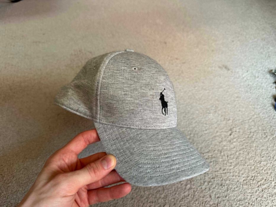 Czapka Polo Ralph Lauren 5 Panel Modern Sport Cap – Grey Heather – NOWA z metkami