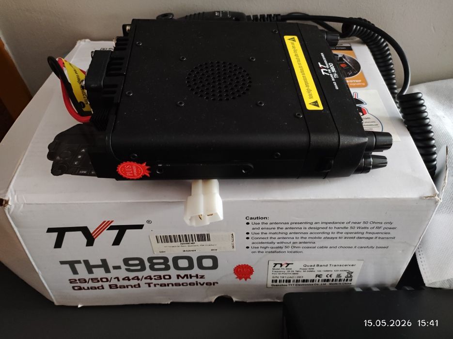 Tyt th-9800 plus quad band  radiotelefon 50 watt odblokowany nowy bez metki