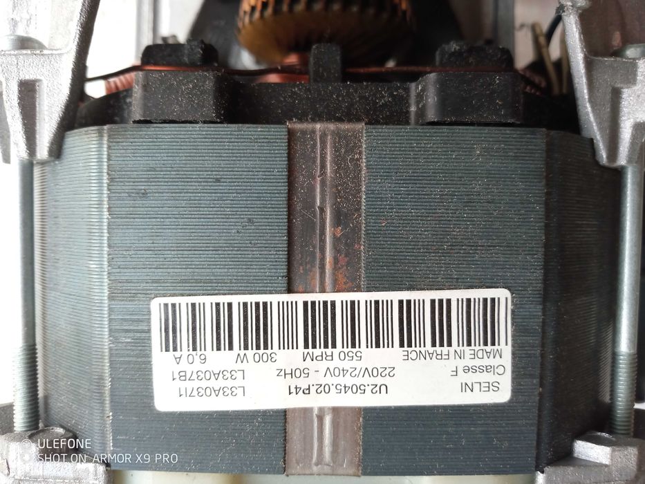 sprzedam silnik do pralki   pfd  1266   300w. 230v