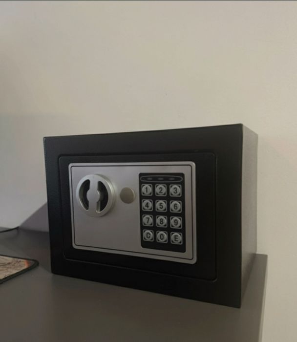 Sejf Elektroniczny Sejf Domowy na Pieniądze i Klucze Sejf Ścienny Kasa