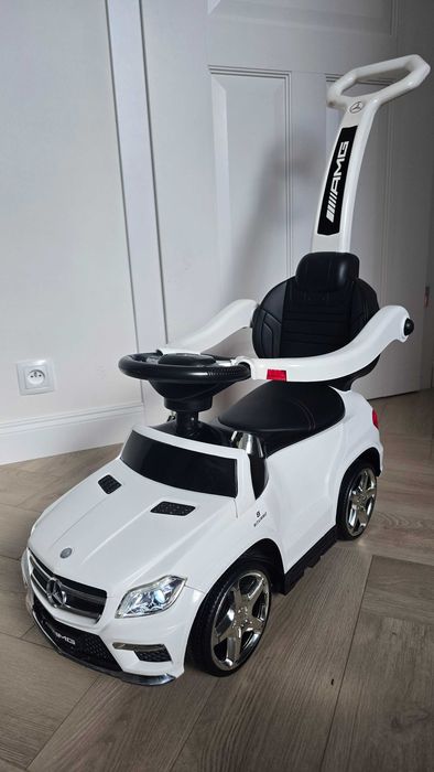 Jeździk Mercedes GL63 AMG chodzik pchacz bujak 5w1