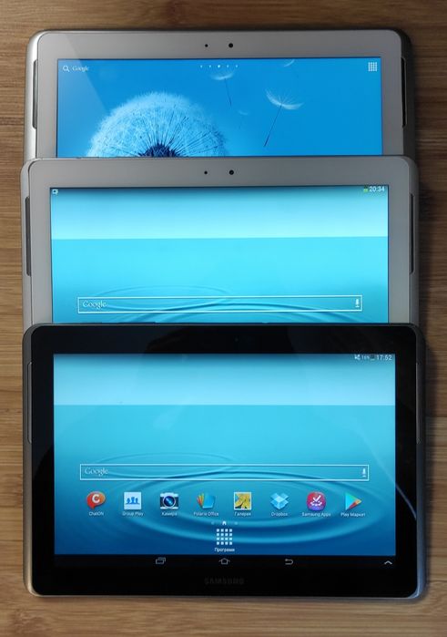 Лот планшетів Samsung Galaxy Tab 2 GT-P5110 + Galaxy Note GT-N8000 / 3 шт / усі працюють