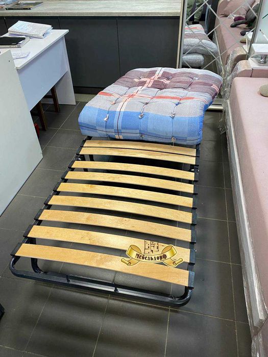 Раскладушка с матрасом Наличие в Днепре, Акция