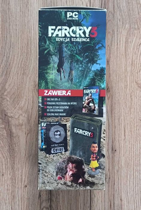 Far Cry 3 Edycja Szaleńca (Edycja Kolekcjonerska) PL PC