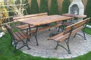 komplet mebli ogrodowych