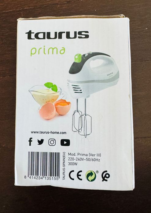 Batedeira Taurus Prima 300w