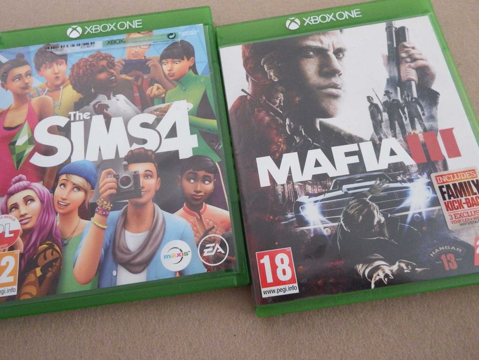 Zestaw 2 gier XBOX ONE dla Niej i Dla Niego ! MAFIA III / Sims 4 ! PL