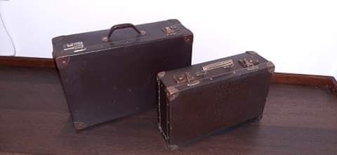 Malas antigas para decoração